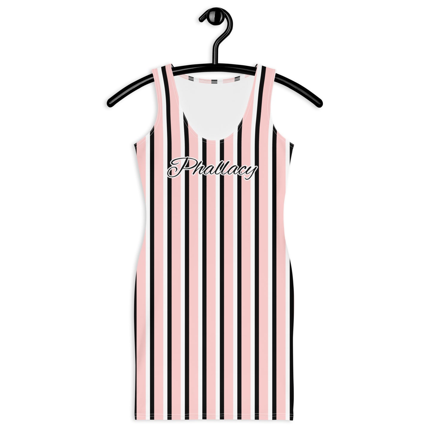 Phallacy Striped Designer Bodycon dress