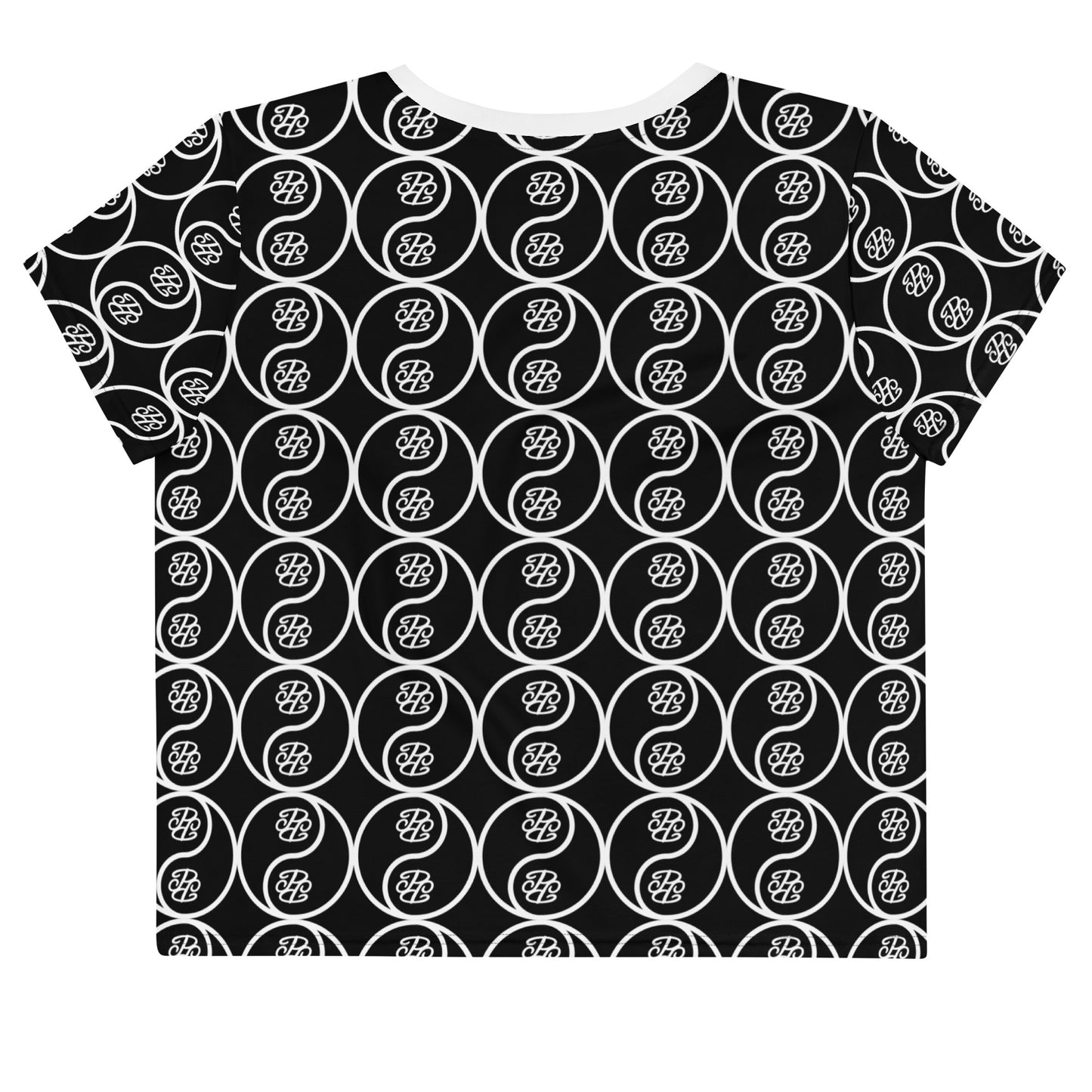 Phallacy Yin-Yang Designer Cropped Tee