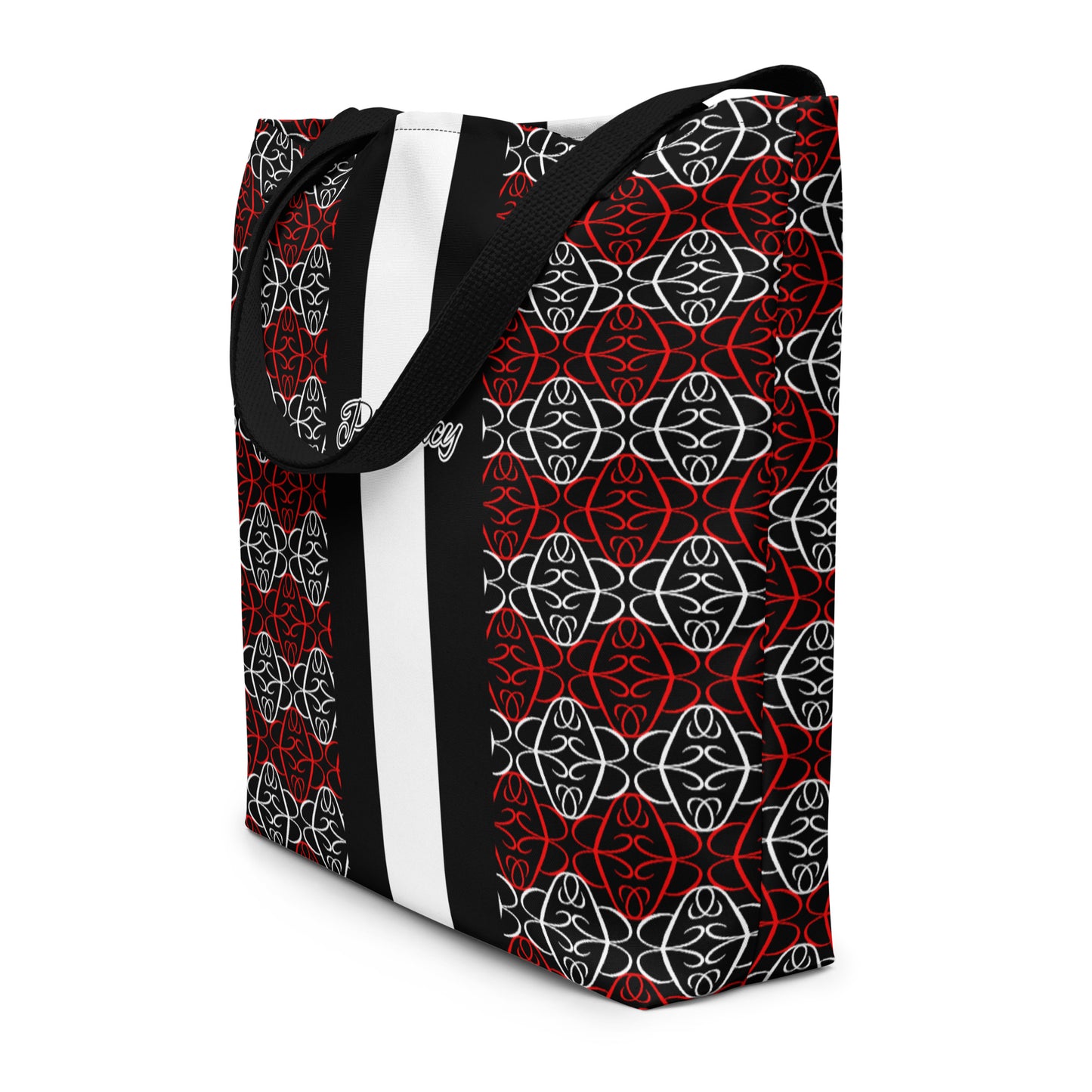 Phallacy Players Designer Large Tote Bag