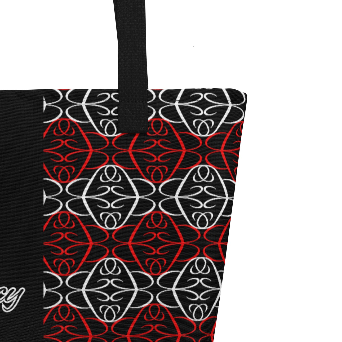 Phallacy Players Designer Large Tote Bag