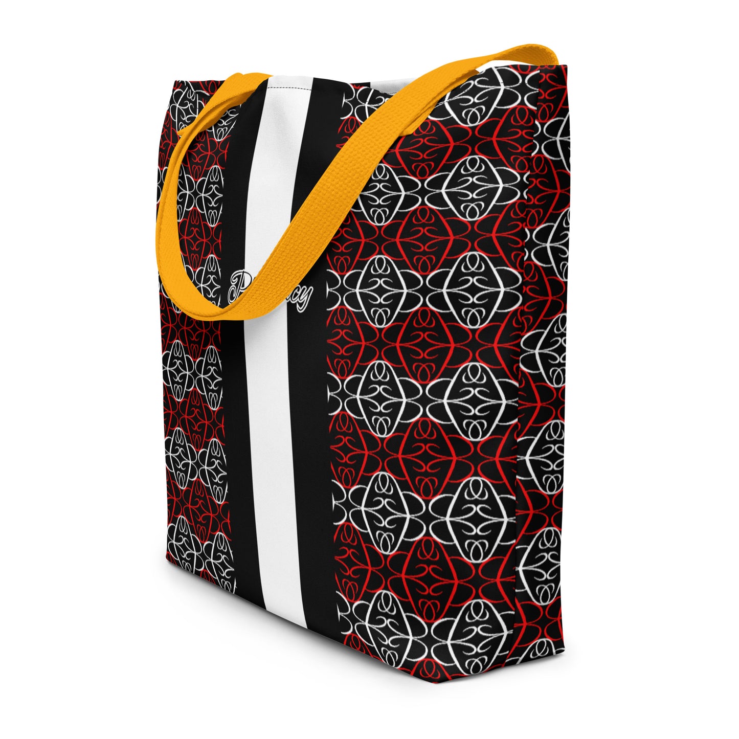 Phallacy Players Designer Large Tote Bag