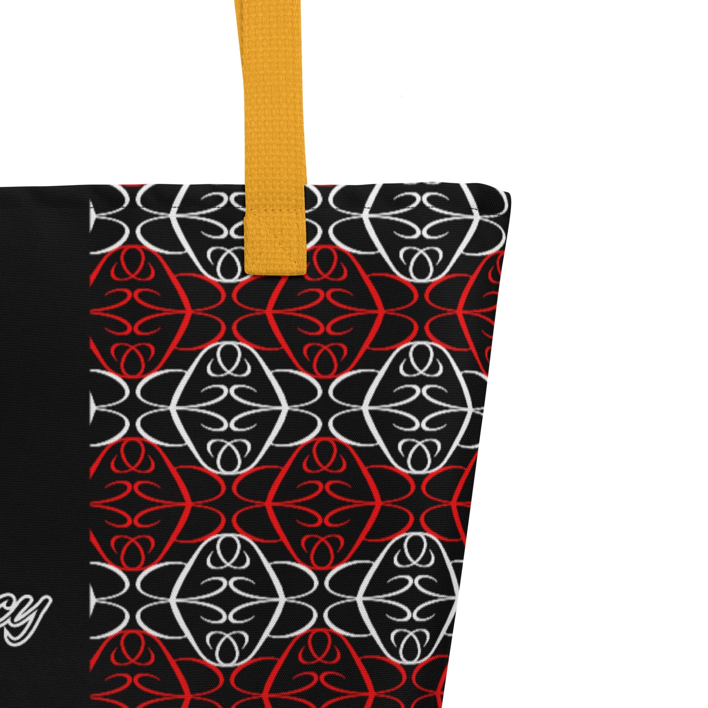 Phallacy Players Designer Large Tote Bag