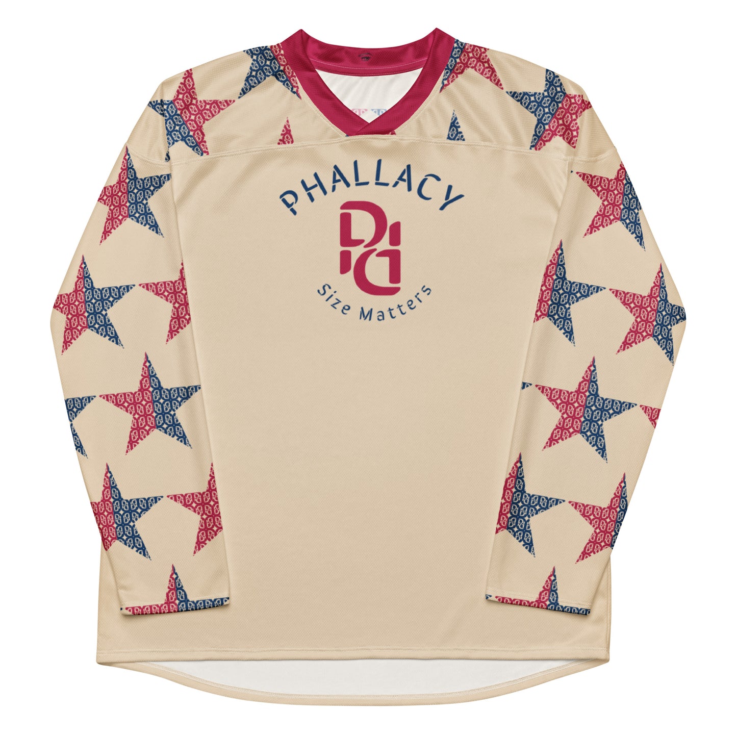Phallacy Star Designer Unisex Hockey Jersey