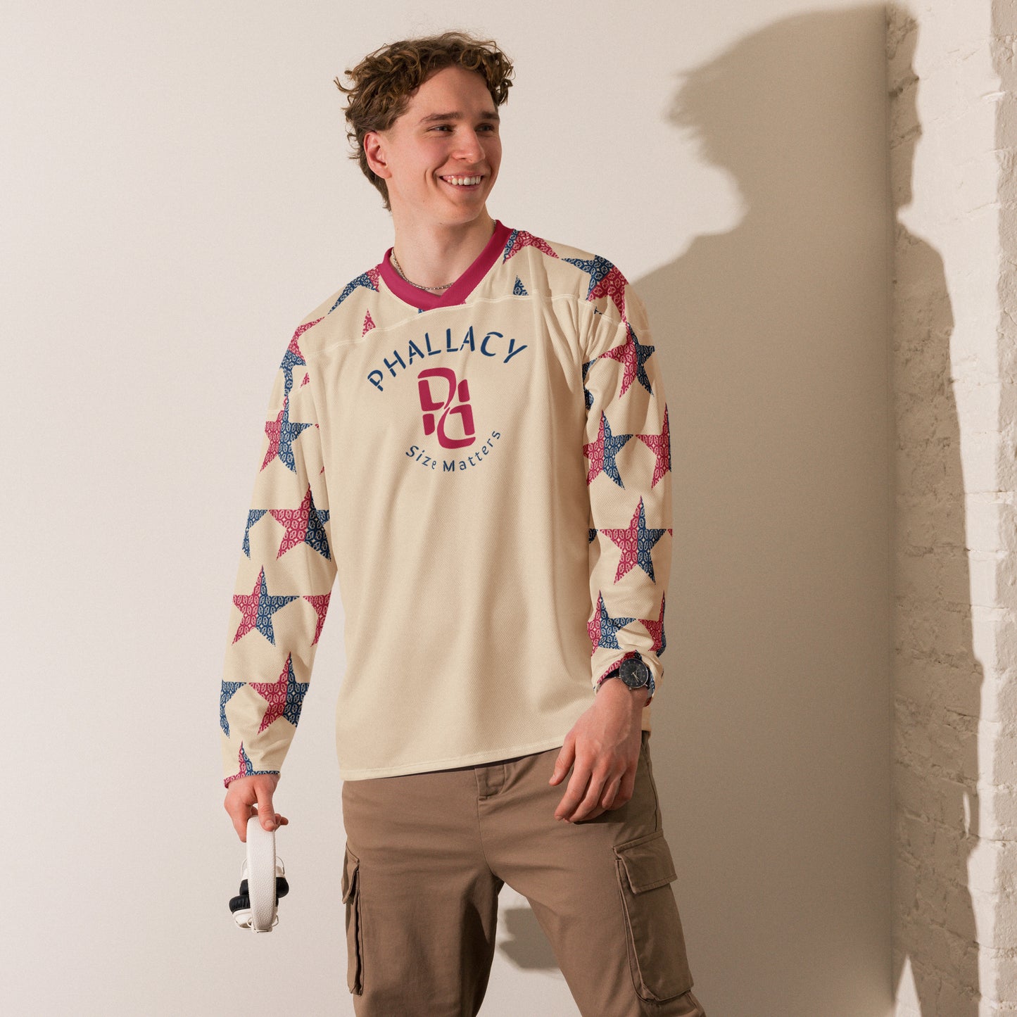 Phallacy Star Designer Unisex Hockey Jersey