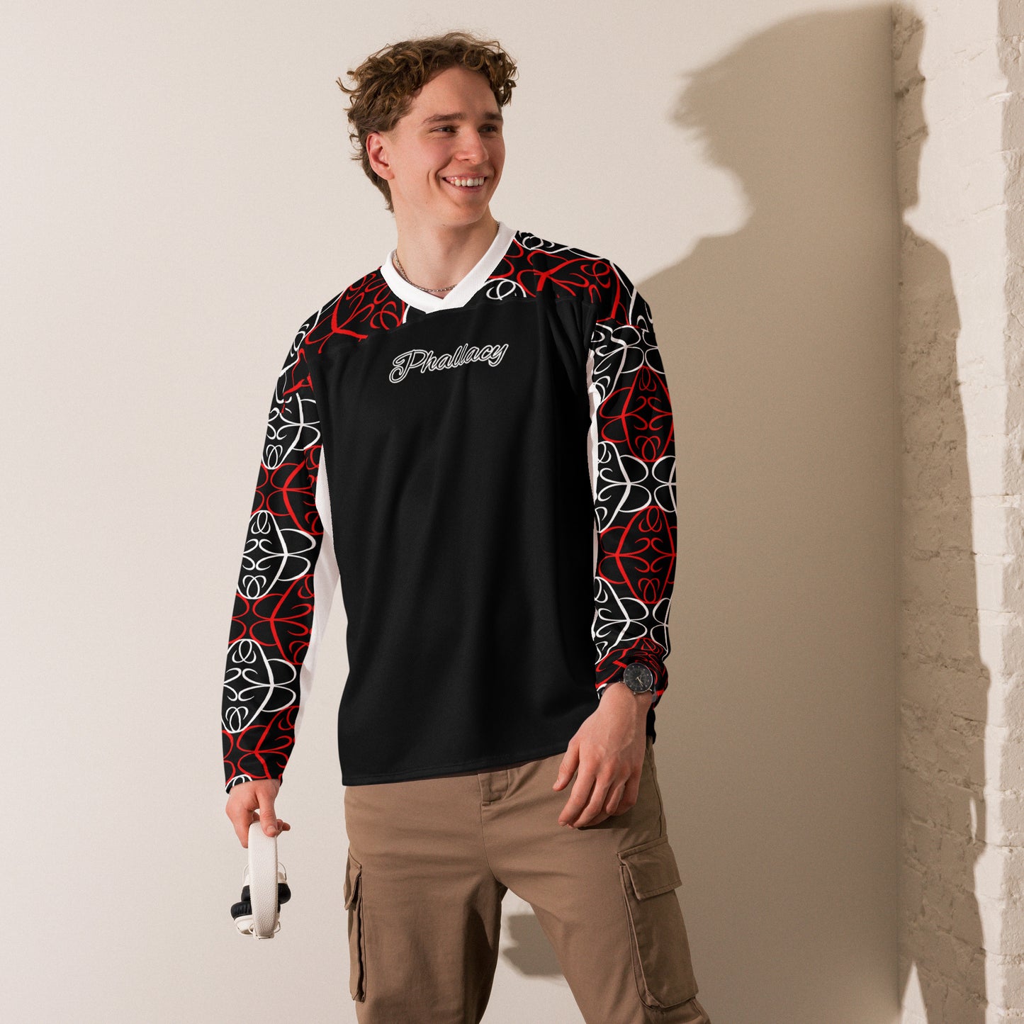 Phallacy Players Designer Unisex Hockey Jersey