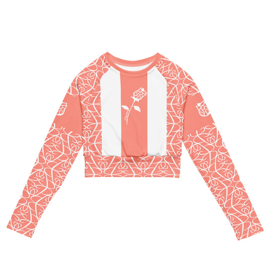 Phallacy Players Designer Long-sleeve Crop Top