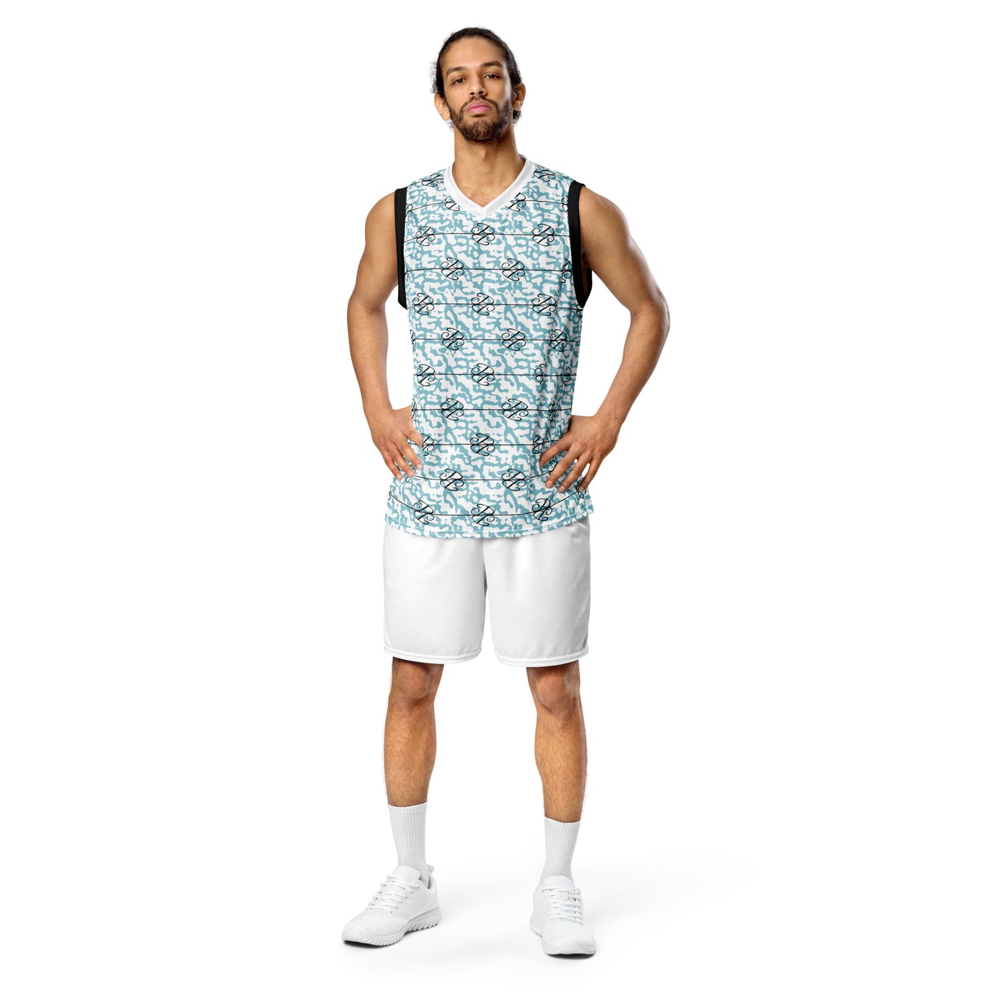 Phallacy Players Camo Designer Unisex Basketball Jersey