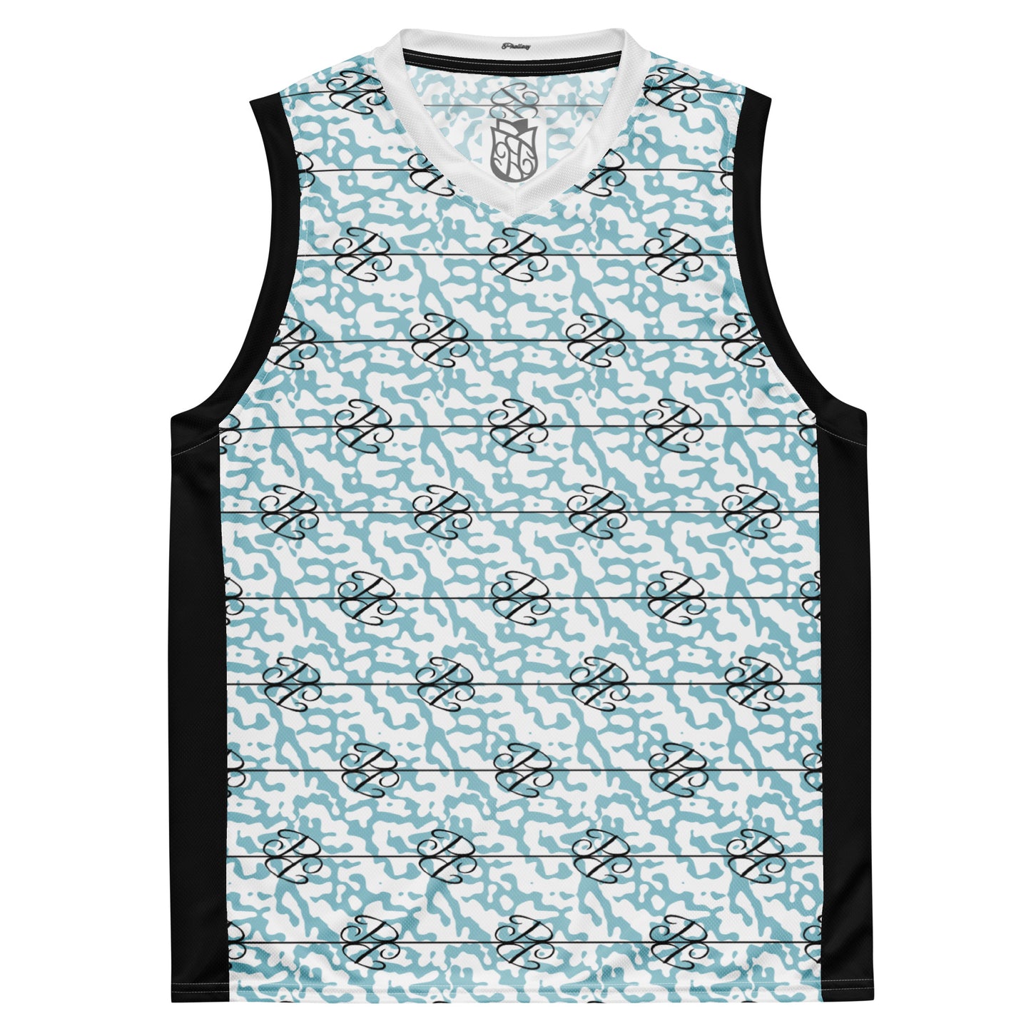 Phallacy Players Camo Designer Unisex Basketball Jersey