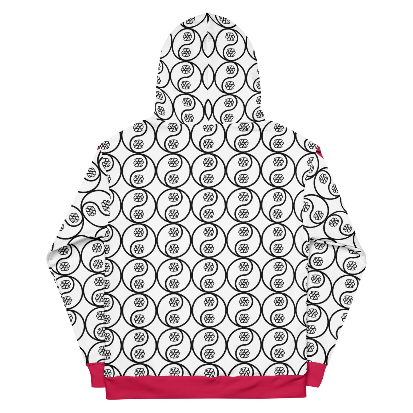 Phallacy Yin-Yang Designer Unisex Hoodie