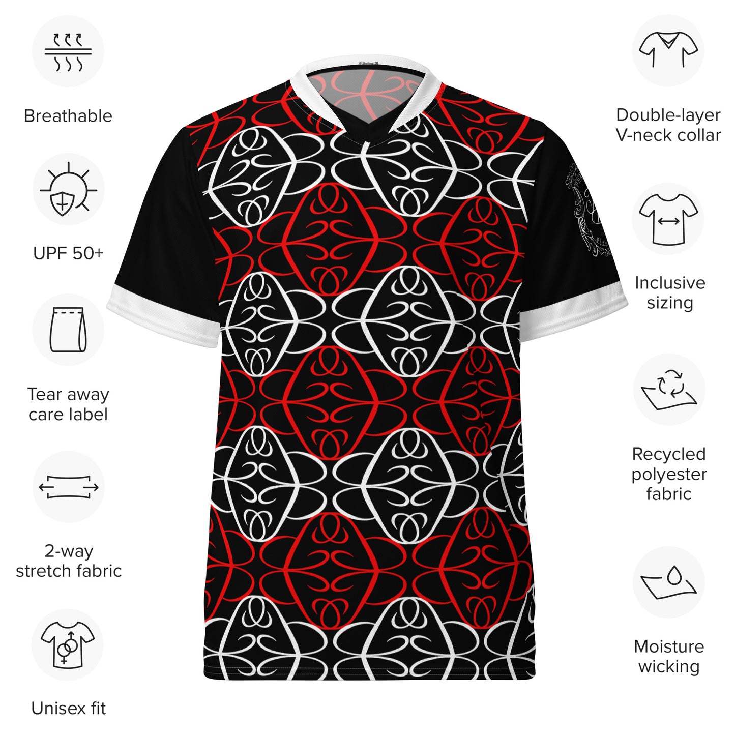 Phallacy Players Designer Unisex Sports Jersey
