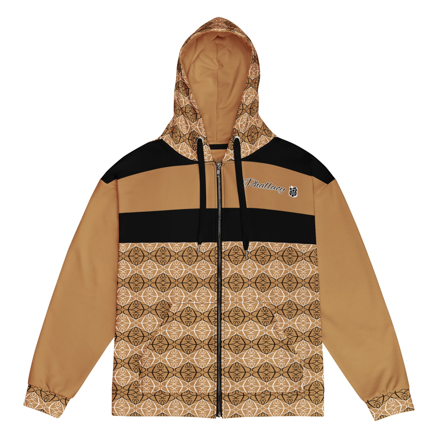 Phallacy Players Designer Unisex Zip Hoodie