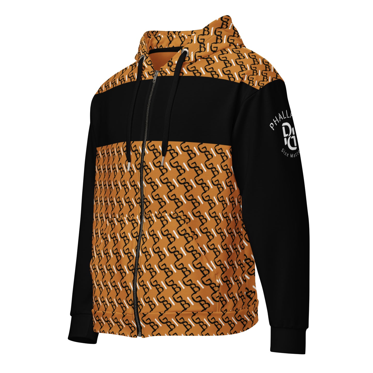 Phallacy BIG Designer Unisex Zip Hoodie
