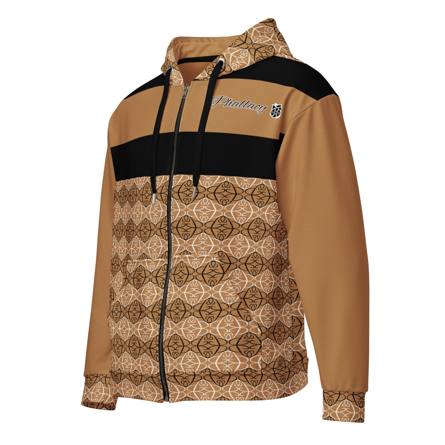 Phallacy Players Designer Unisex Zip Hoodie