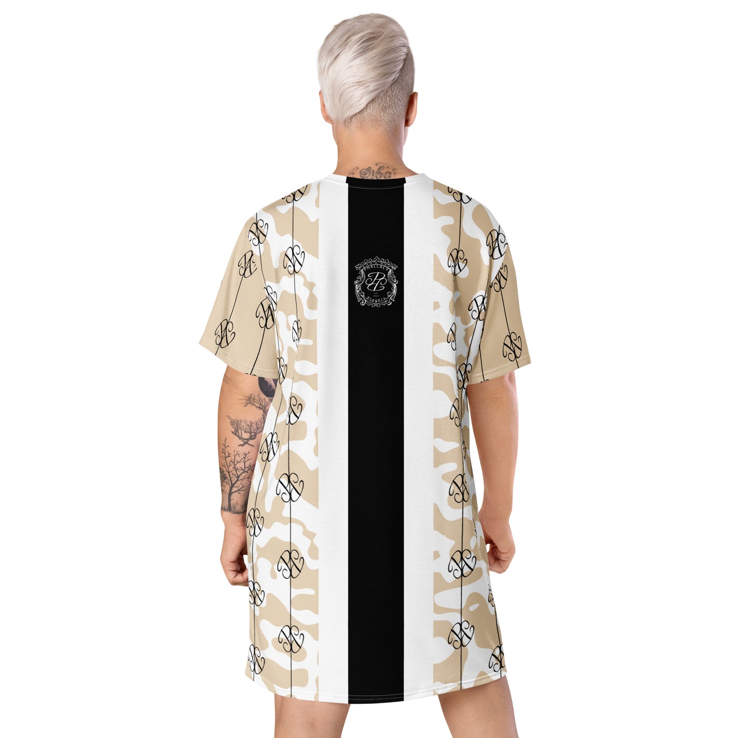 Phallacy Players Camo Designer T-shirt Dress