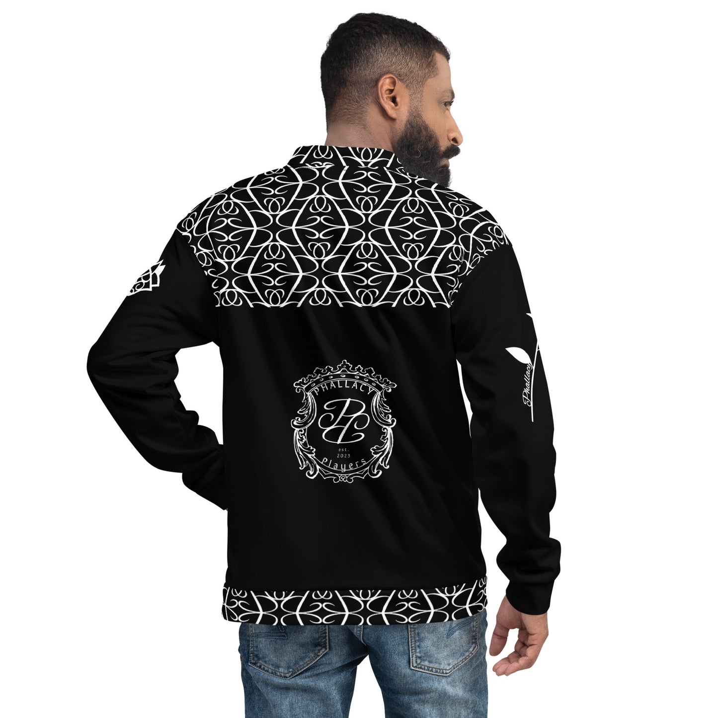 Phallacy Players Designer Unisex Bomber Jacket