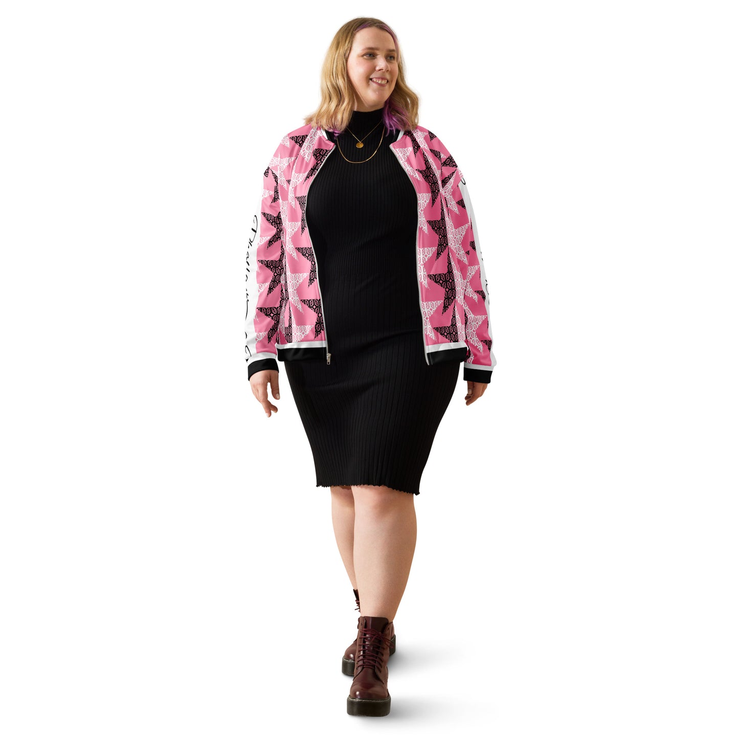 Phallacy Star Designer Women's Bomber Jacket