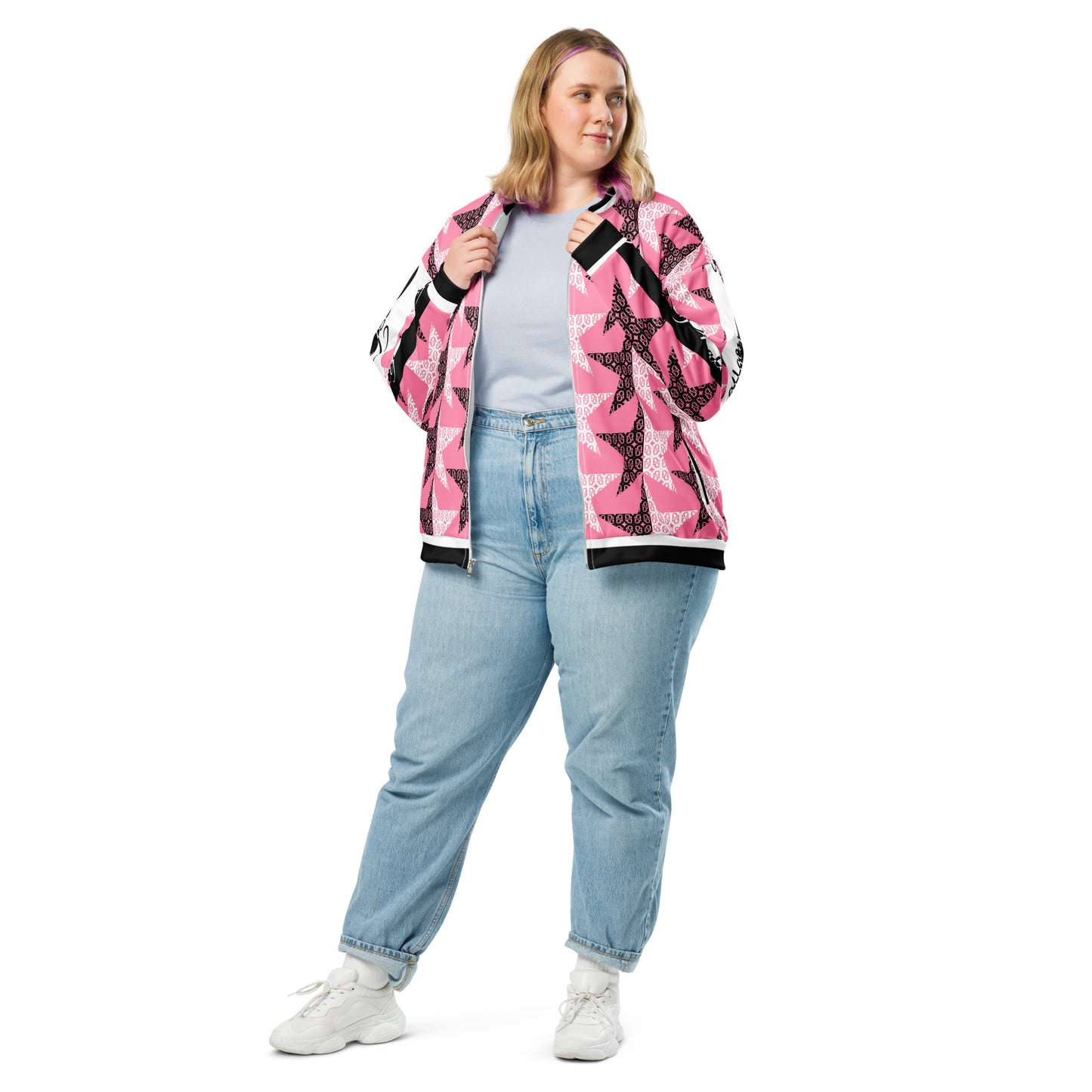 Phallacy Star Designer Women's Bomber Jacket