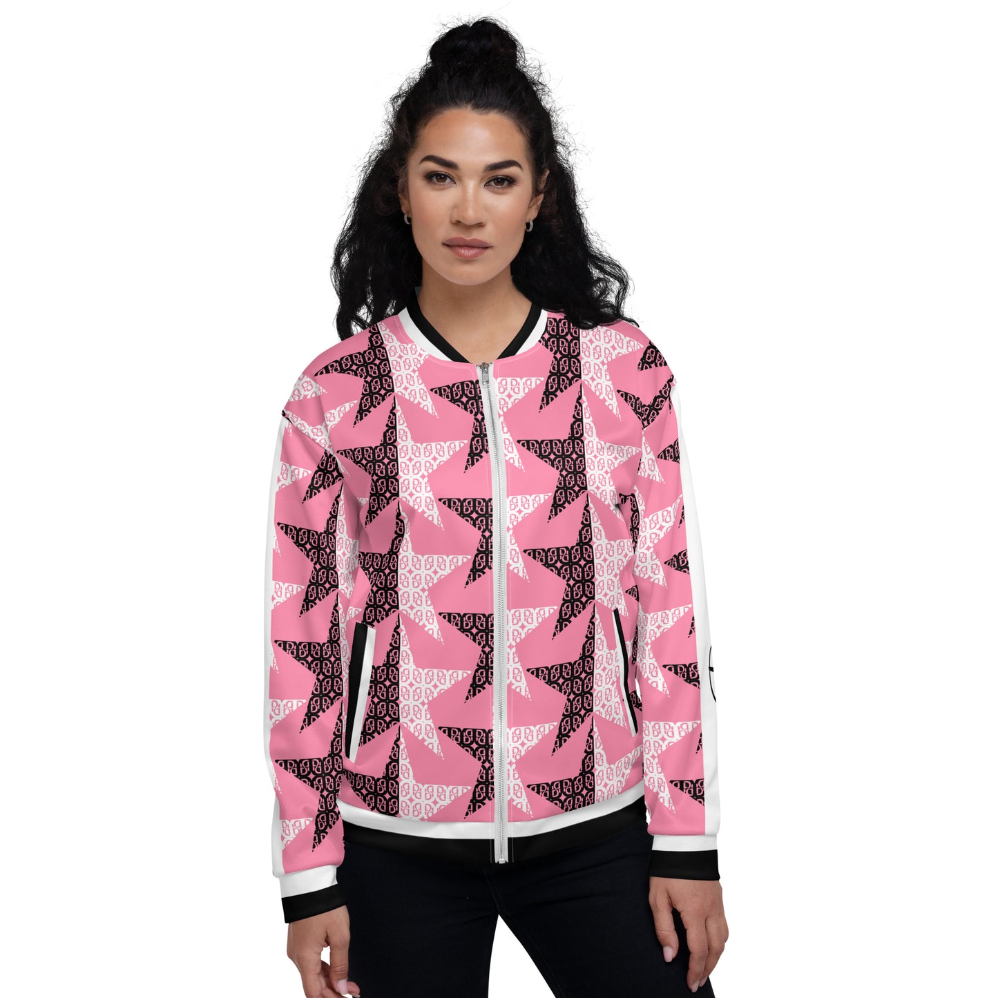 Phallacy Star Designer Women's Bomber Jacket