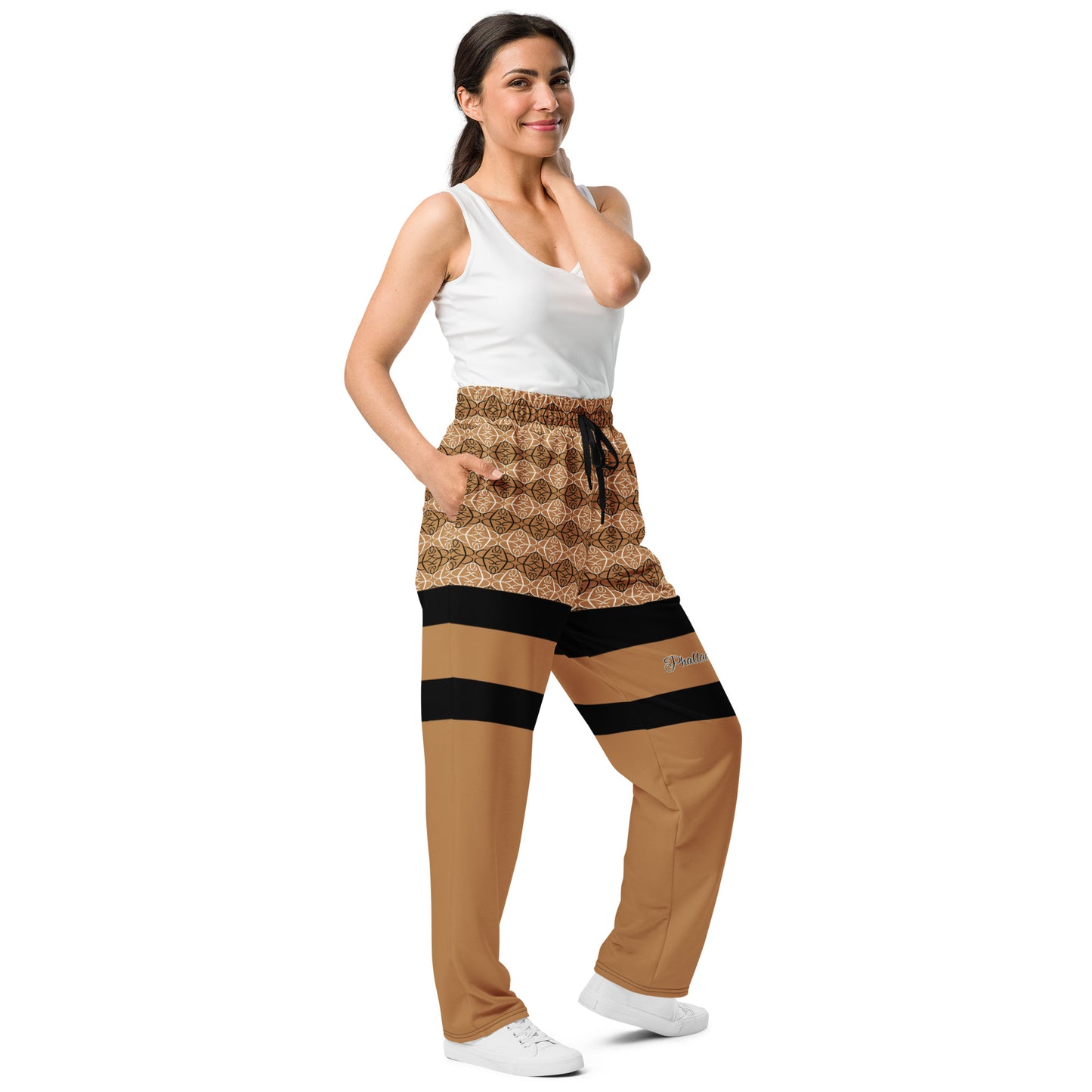 Phallacy Players Designer Unisex Wide-leg Joggers
