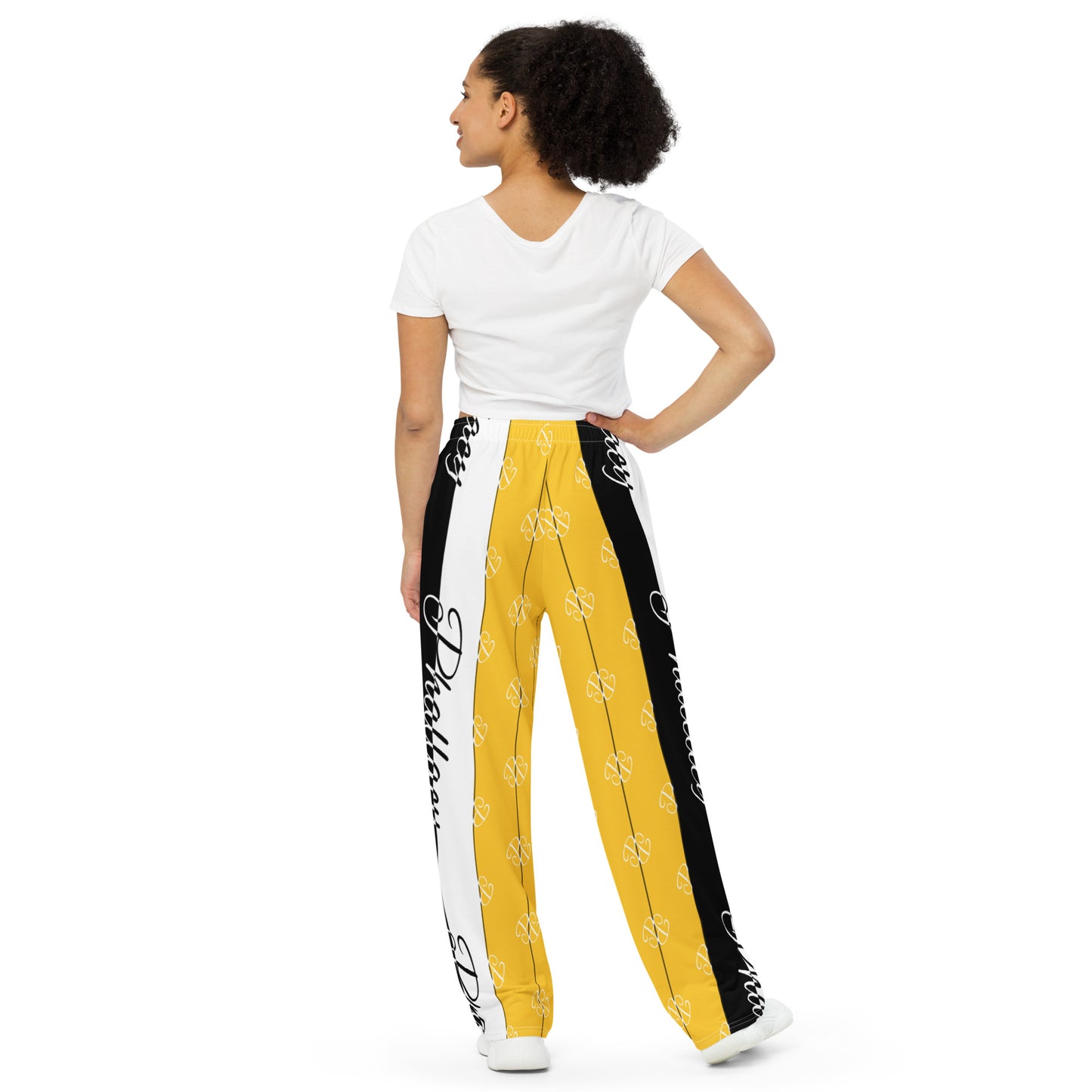 Phallacy Players Designer Unisex Wide-Leg Pants