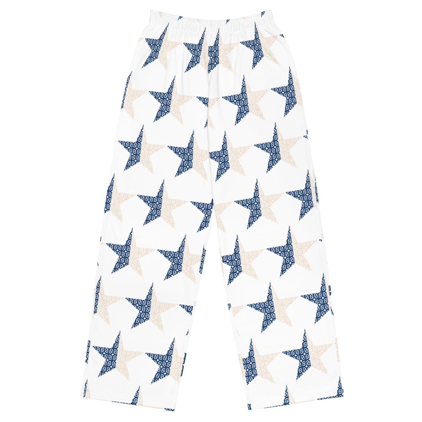 Phallacy Star Designer Unisex wide-leg Pants
