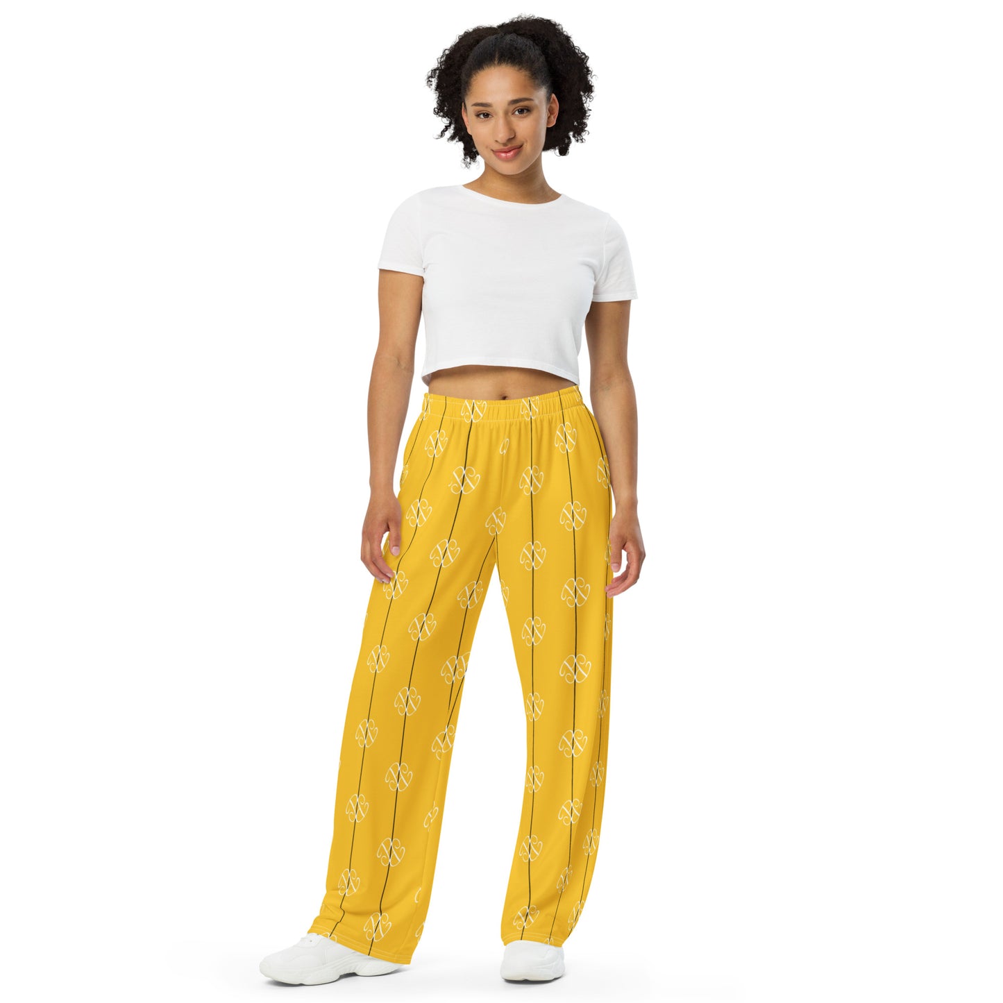 Phallacy Players Designer Unisex Wide-Leg Pants