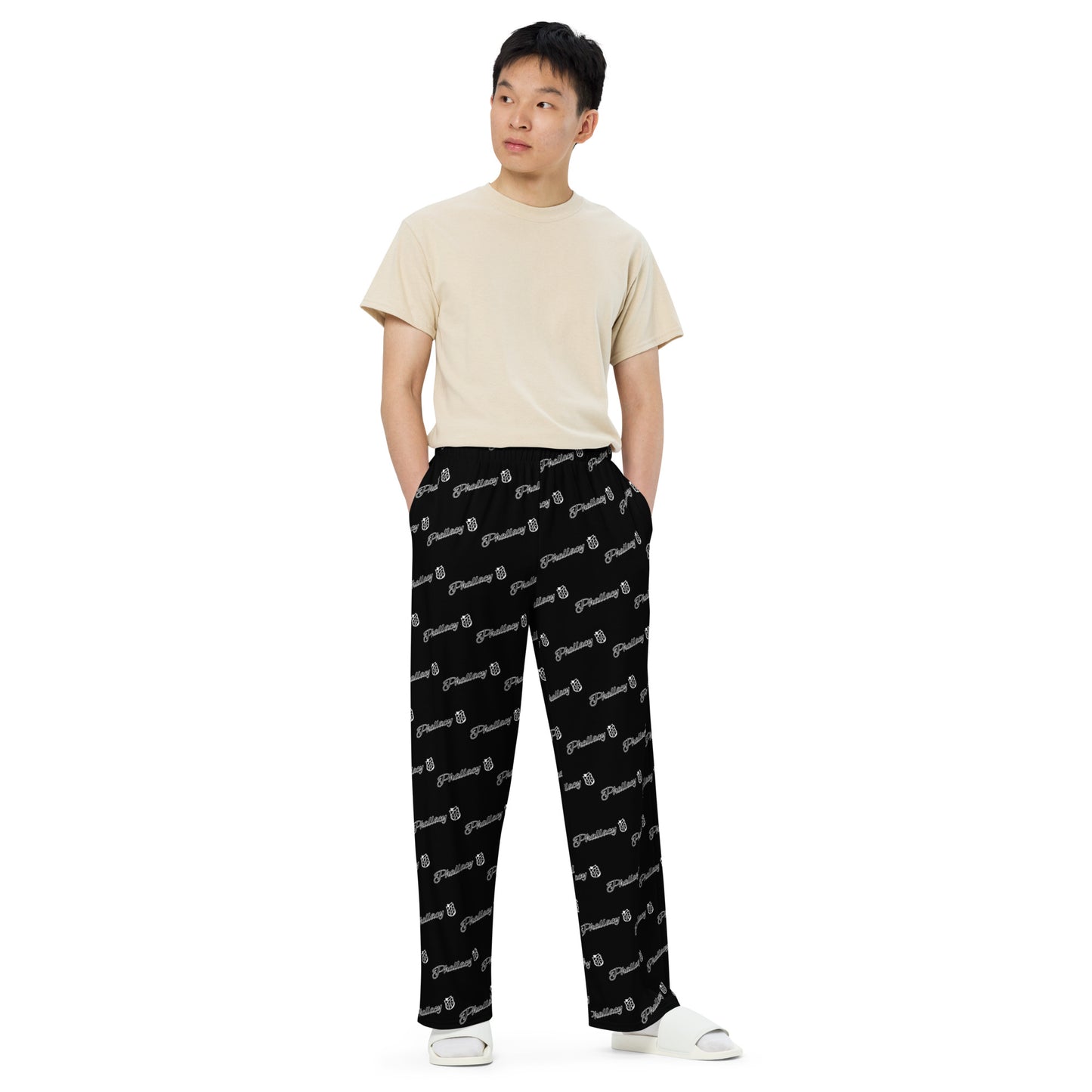 Phallacy Designer Unisex Wide-leg Pants