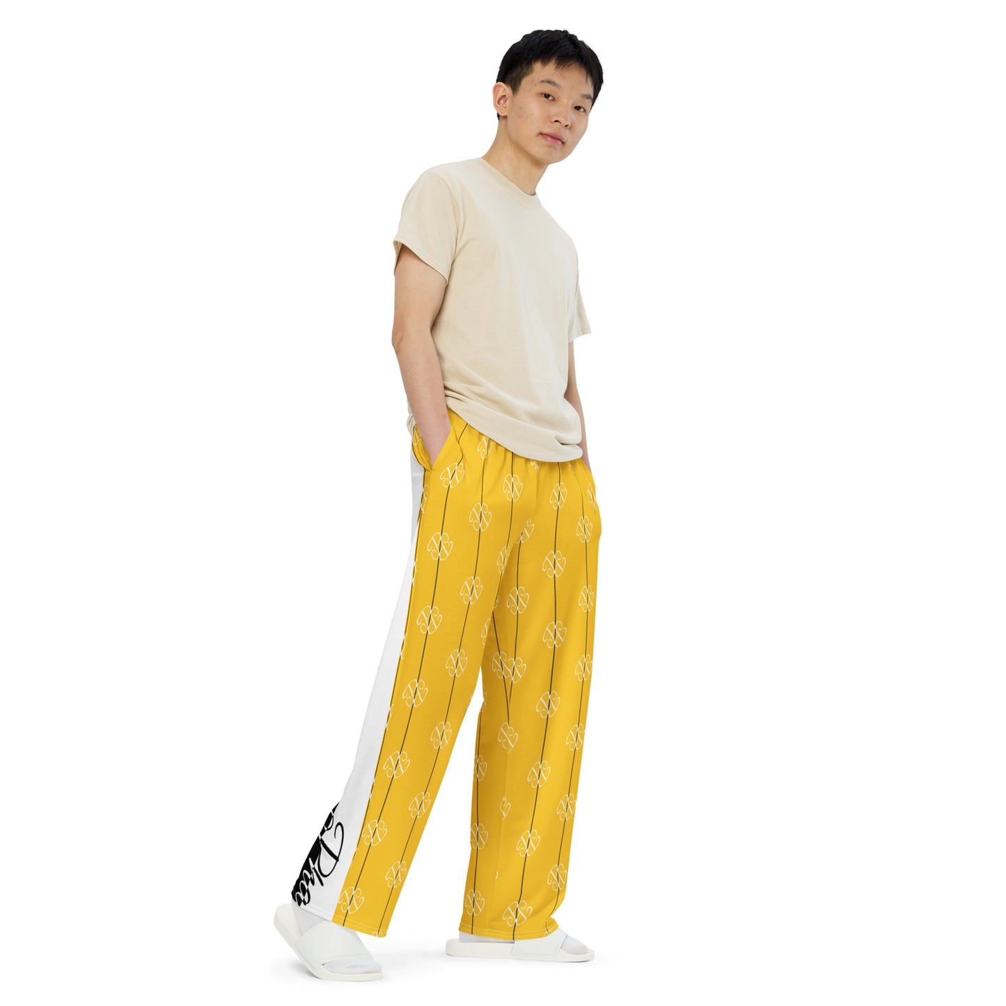 Phallacy Players Designer Unisex Wide-Leg Pants
