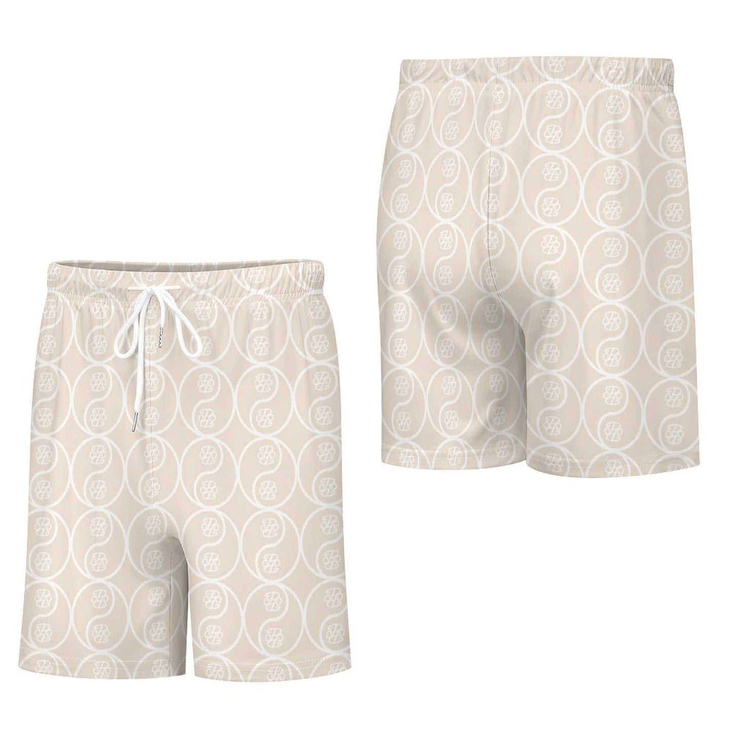 Phallacy Yin-Yang Designer V-neck Soccer 2-Piece Set