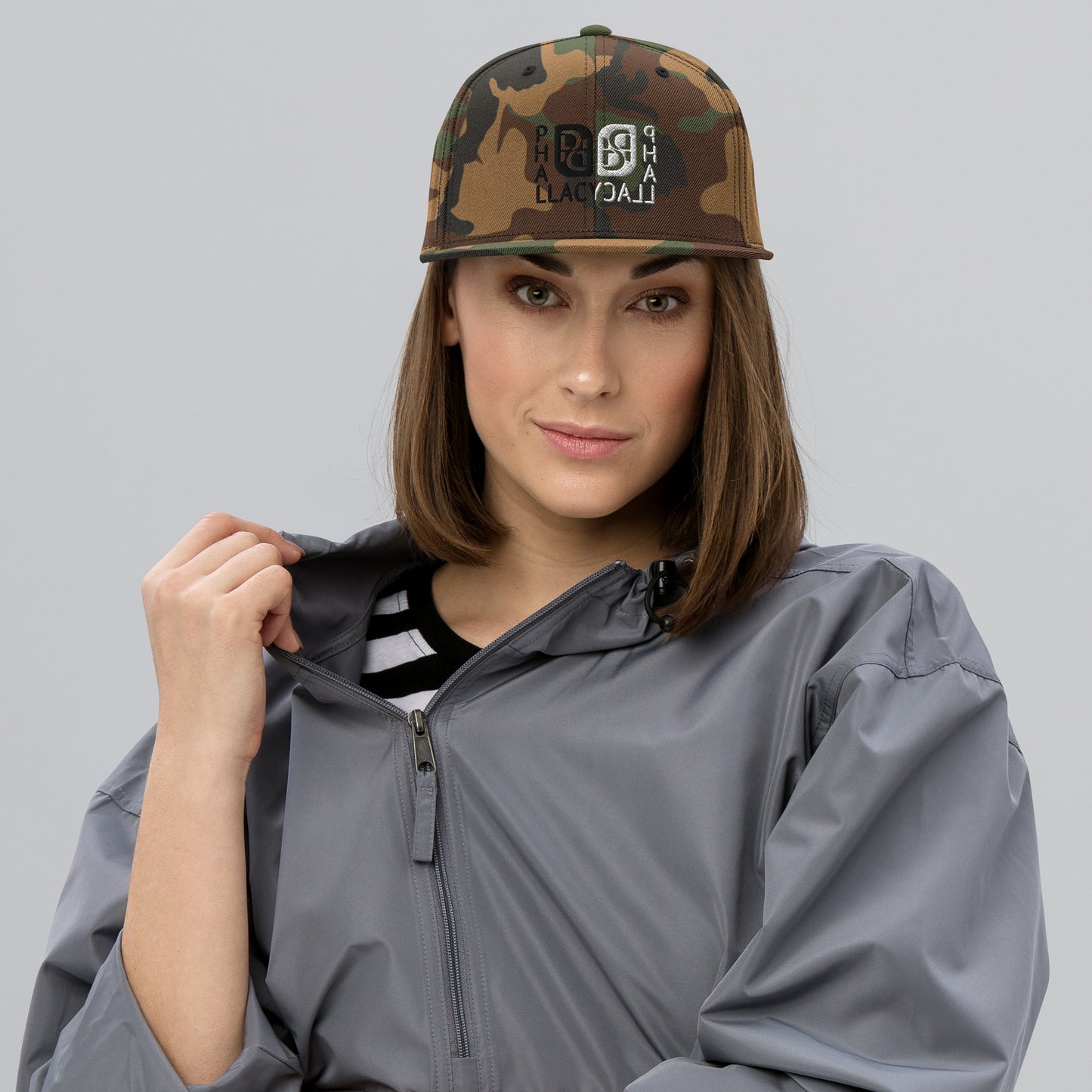 Phallacy Balance Snapback Hat (Embroidery)