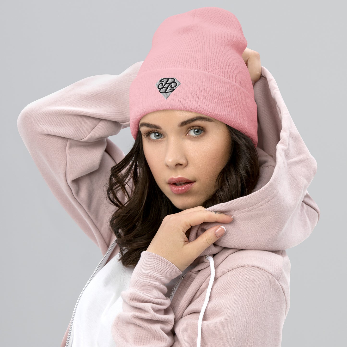 Phallacy Diamond Cuffed Beanie (Embroidery)