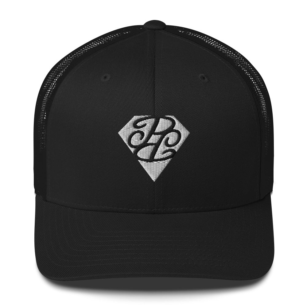 Phallacy Diamond Trucker Cap (Embroidery)