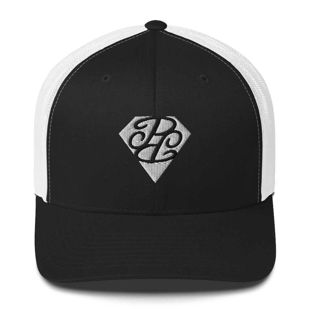 Phallacy Diamond Trucker Cap (Embroidery)