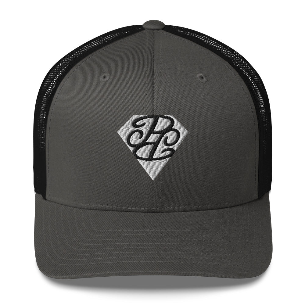Phallacy Diamond Trucker Cap (Embroidery)