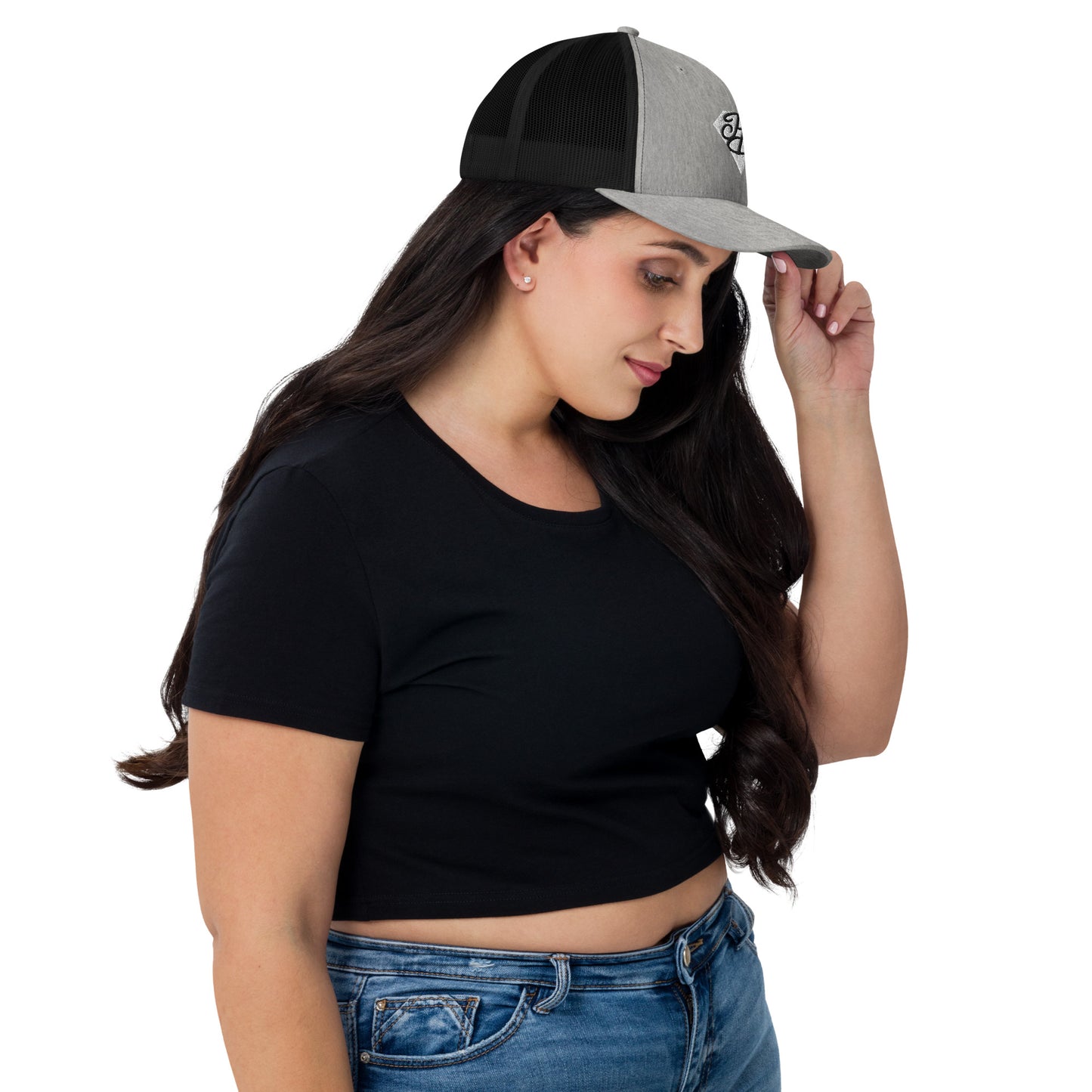 Phallacy Diamond Trucker Cap (Embroidery)