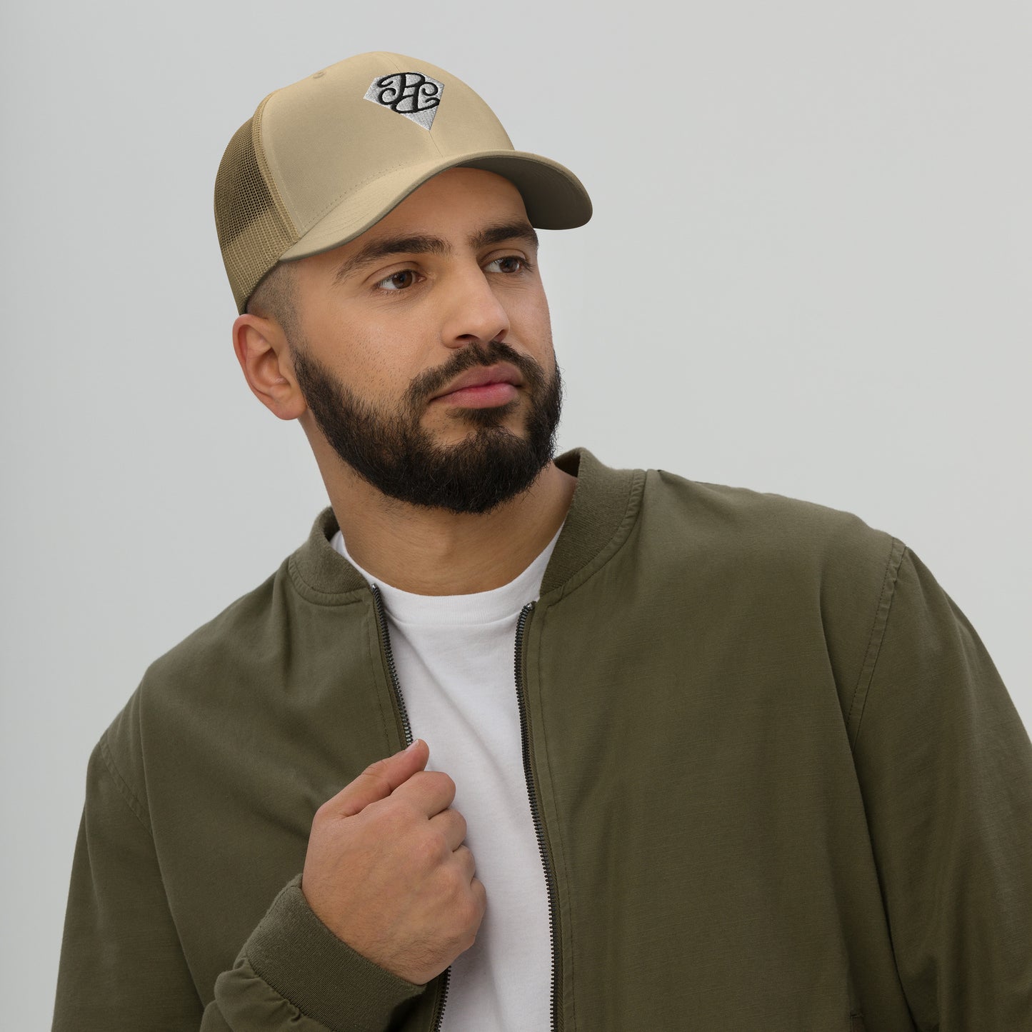 Phallacy Diamond Trucker Cap (Embroidery)