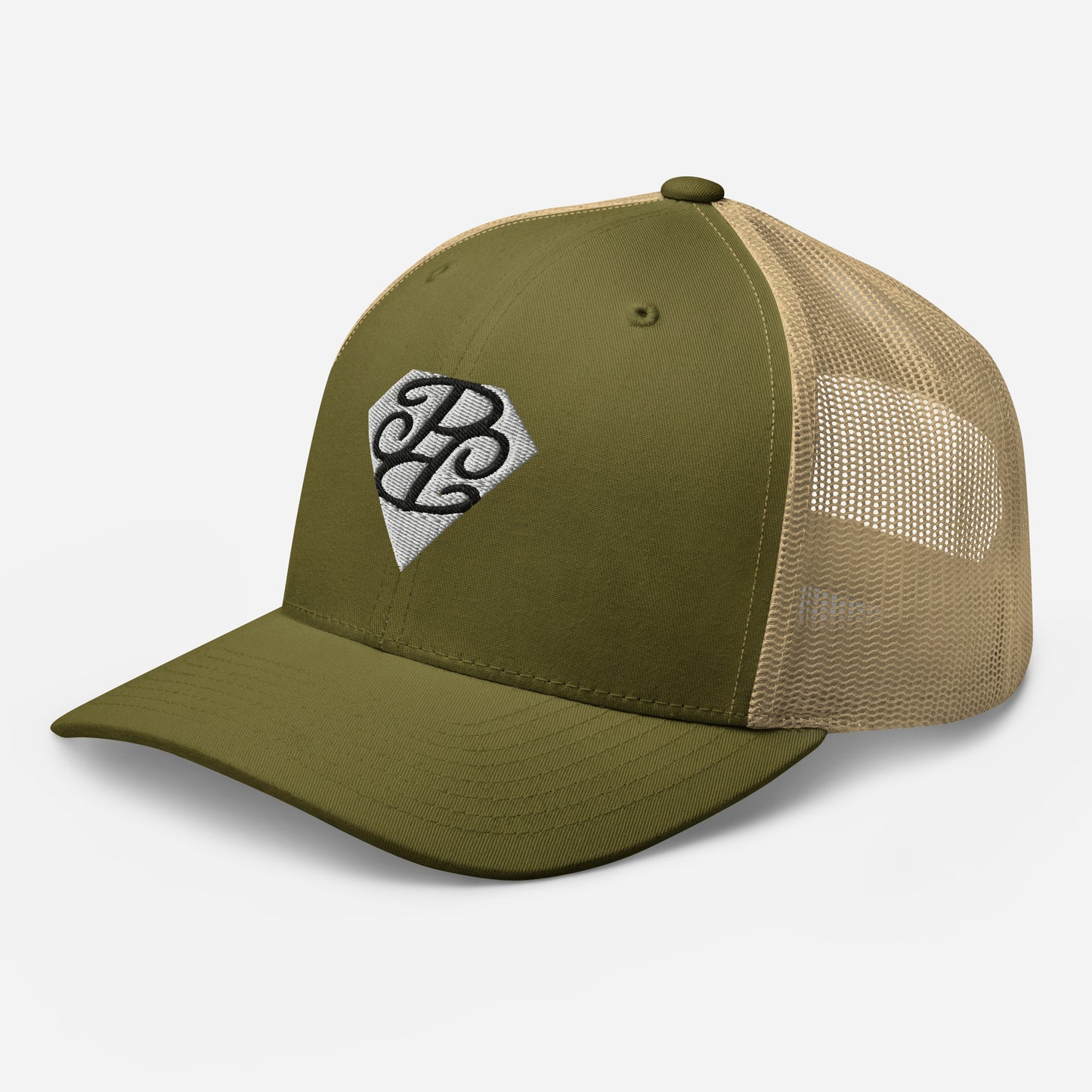 Phallacy Diamond Trucker Cap (Embroidery)