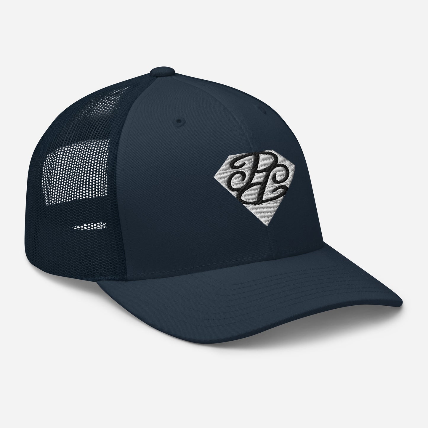 Phallacy Diamond Trucker Cap (Embroidery)