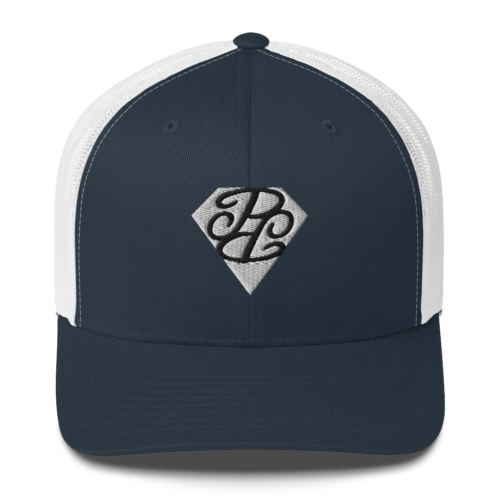 Phallacy Diamond Trucker Cap (Embroidery)