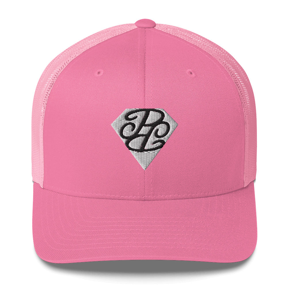 Phallacy Diamond Trucker Cap (Embroidery)