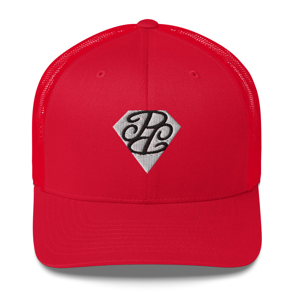 Phallacy Diamond Trucker Cap (Embroidery)