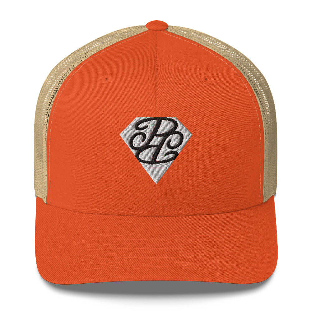 Phallacy Diamond Trucker Cap (Embroidery)
