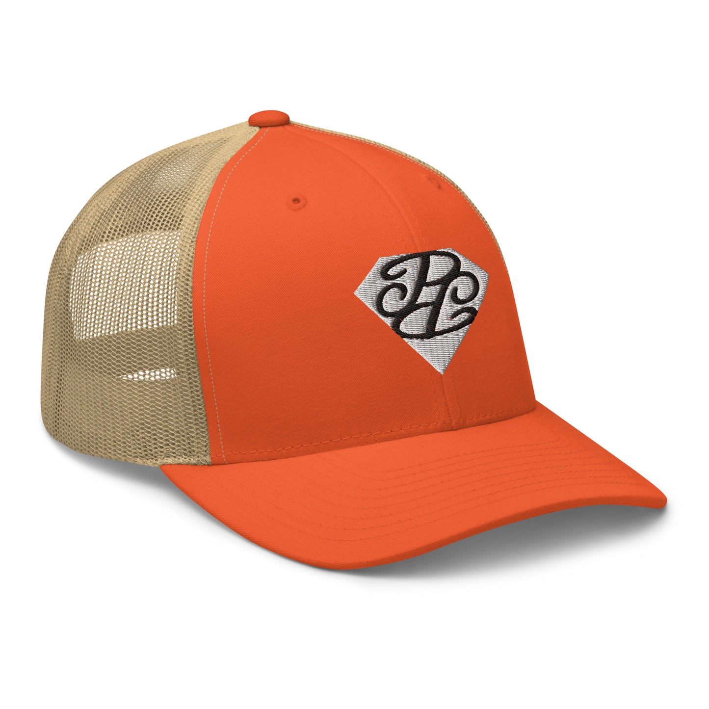 Phallacy Diamond Trucker Cap (Embroidery)