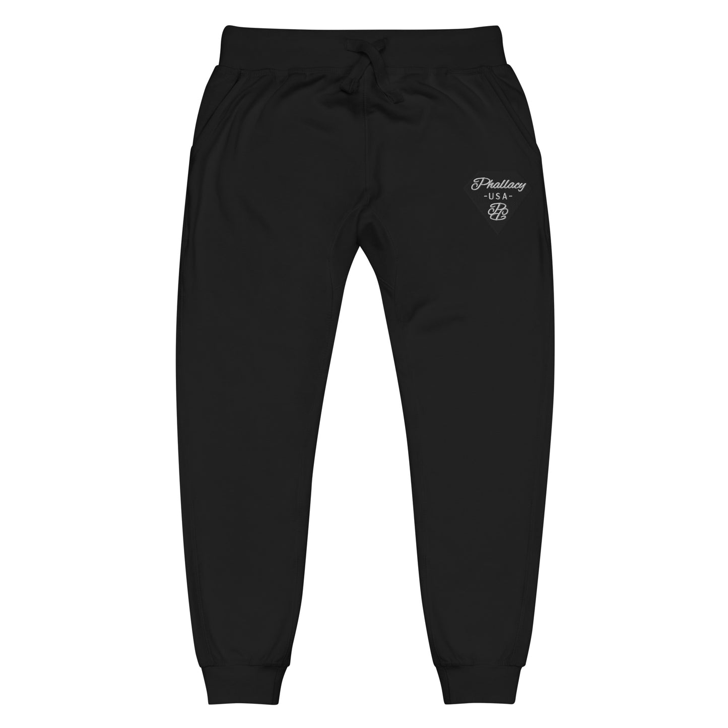 Phallacy Diamond Unisex Fleece Sweatpants (Embroidery)