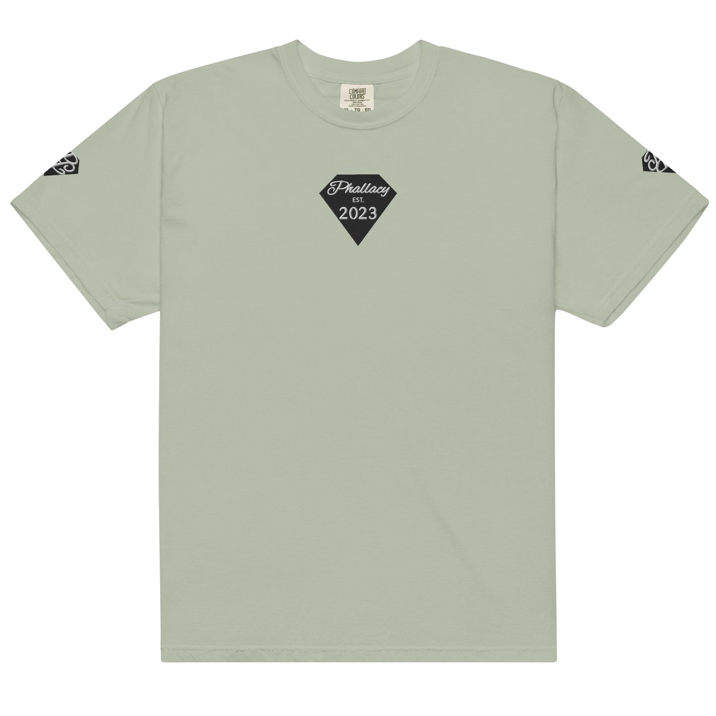 Phallacy Diamond Unisex Heavyweight Tee (Embroidery)
