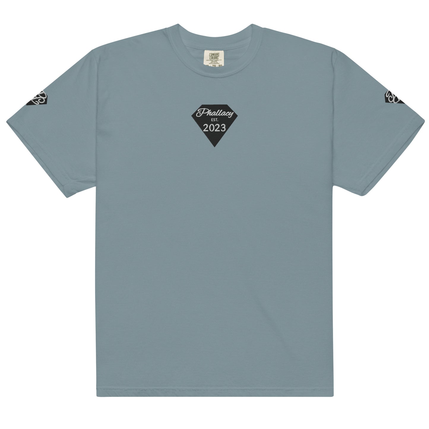 Phallacy Diamond Unisex Heavyweight Tee (Embroidery)