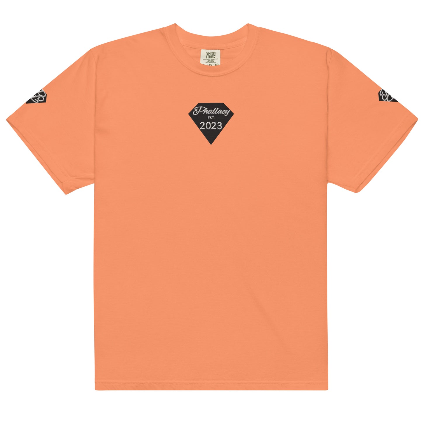 Phallacy Diamond Unisex Heavyweight Tee (Embroidery)