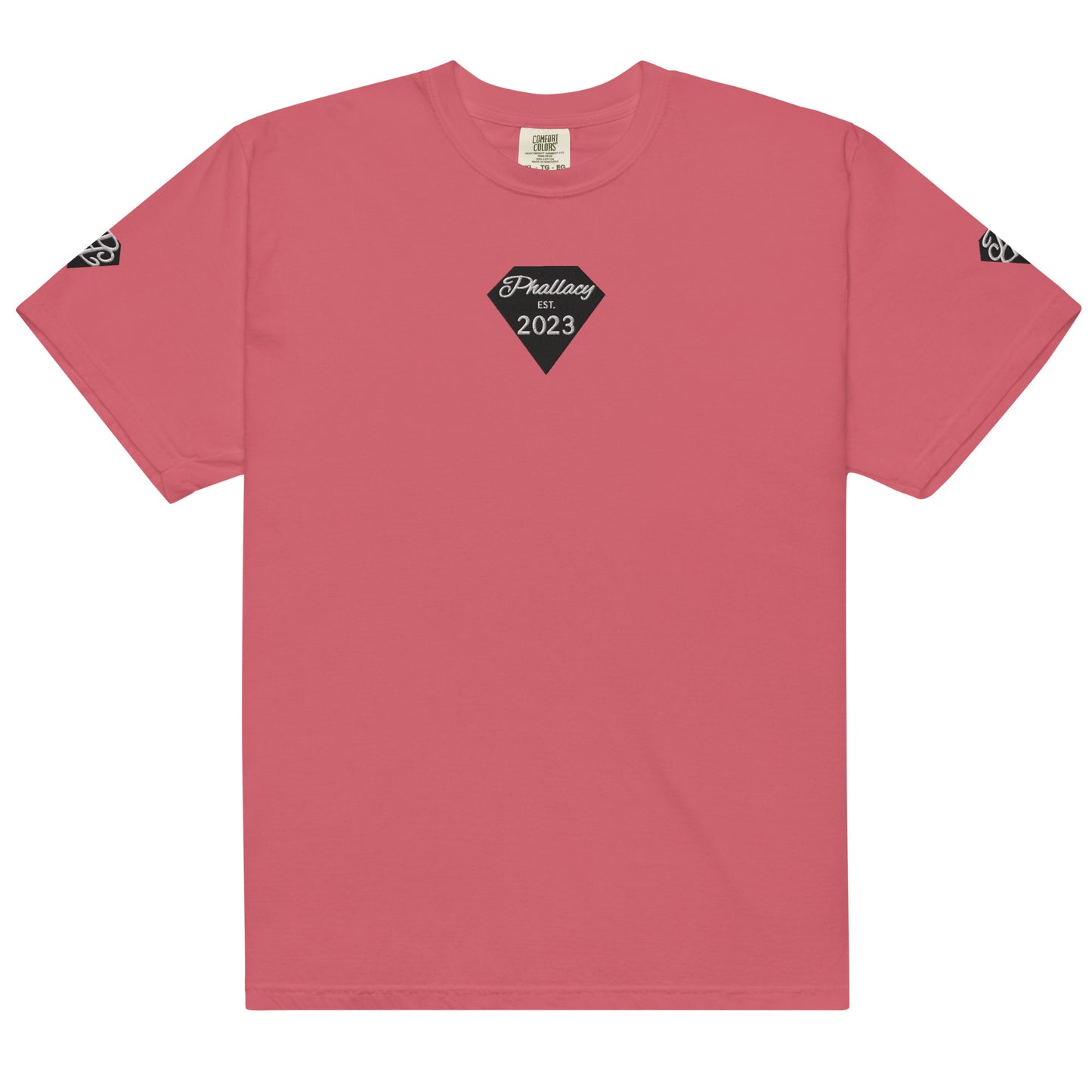 Phallacy Diamond Unisex Heavyweight Tee (Embroidery)