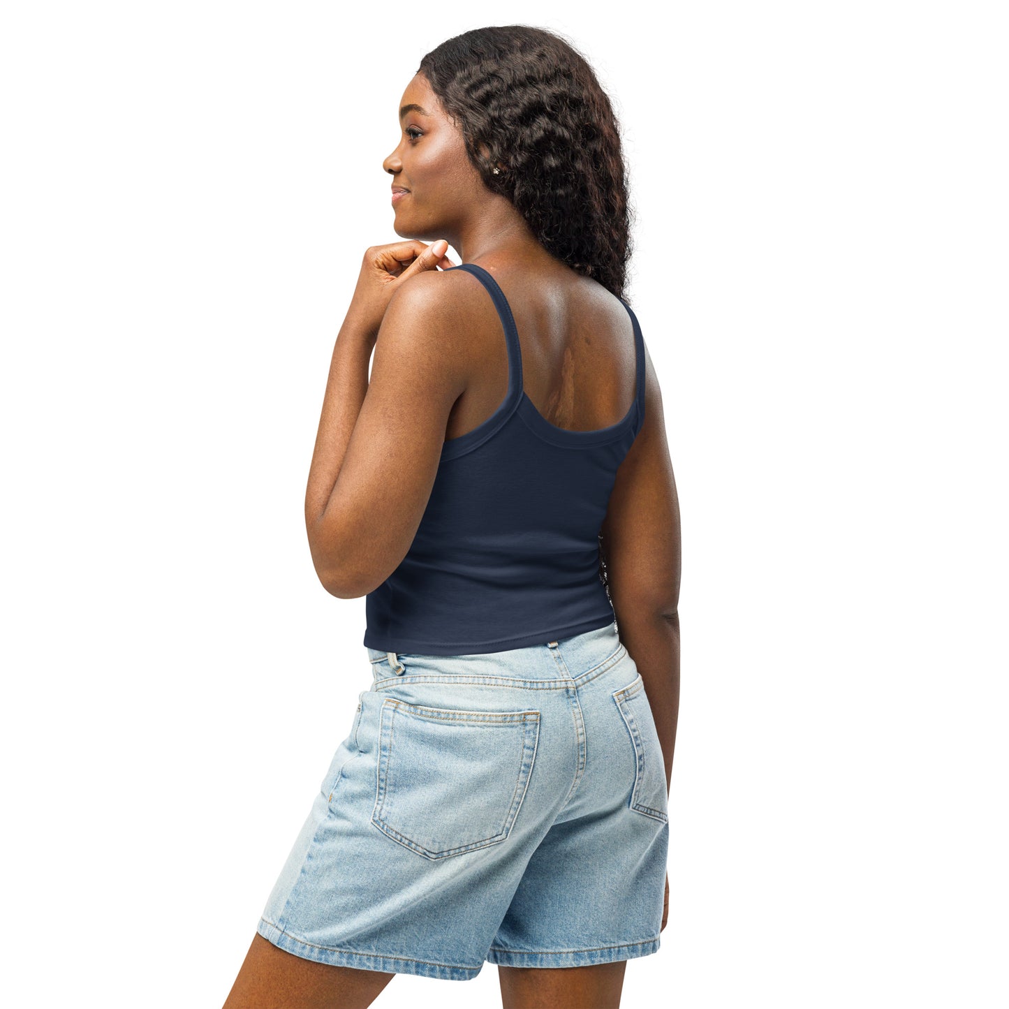 Phallacy Diamond Women’s Micro-Rib Tank Top (Embroidery)