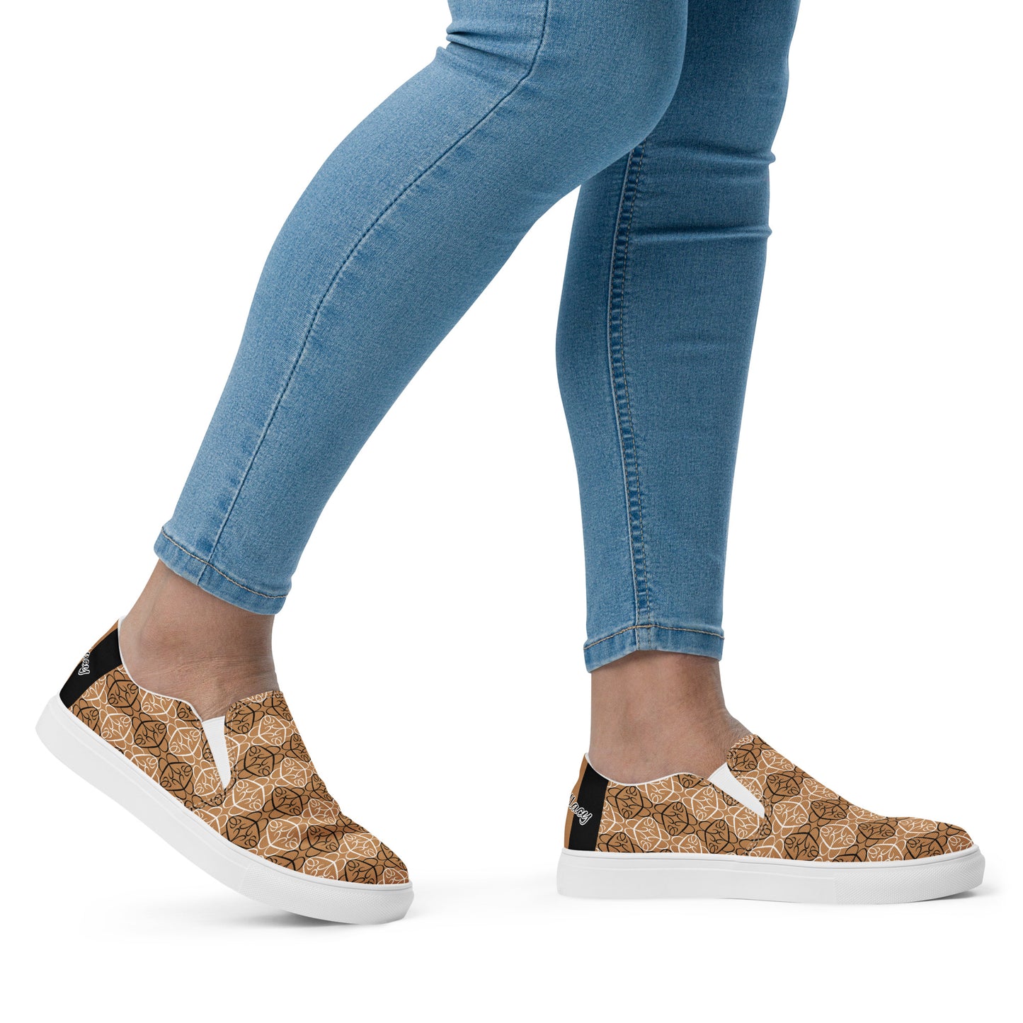 Phallacy Players Designer Women’s Slip-on Canvas Shoes